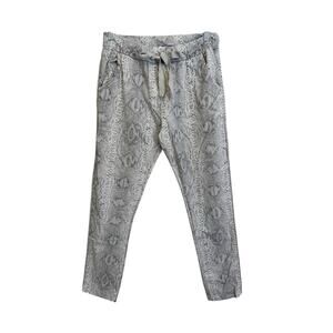 Brand Bazar Snakeskin Pants Gray 30